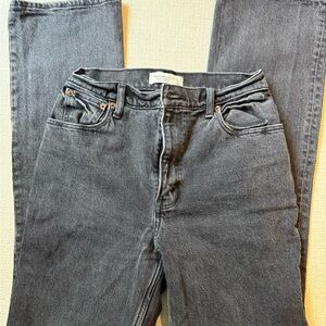 Abercrombie & Fitch Gray Flare Jeans
